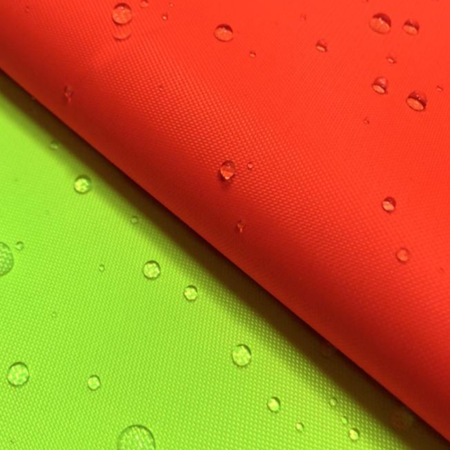 600D Recycled Polyester Fluorescent Coated Fluorine-Free Oxford Fabric for Work Jacket 215gsm — product image 2
