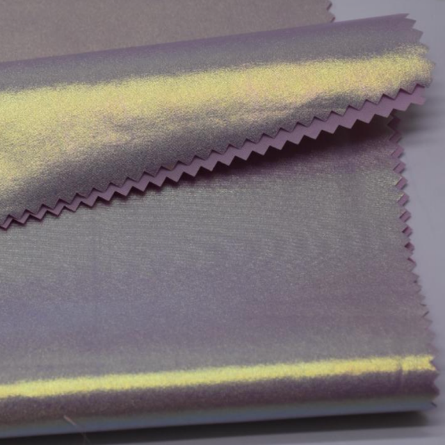 Recycled Polyester High-Elastic Gilded Down Jacket Fabric for Fashion Coat — product image 2