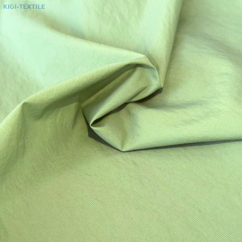 Recycled Nylon Crinkled Fabric with UPF50+ Quick Dry Lightweight Breathable Finish — product image 2