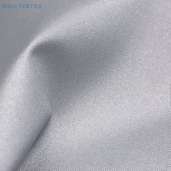 190T Recycled Polyester Taffeta Silver Coated Anti-UV Fabric 60gsm for Car Cover and Outdoor Furniture Cover — product image 2