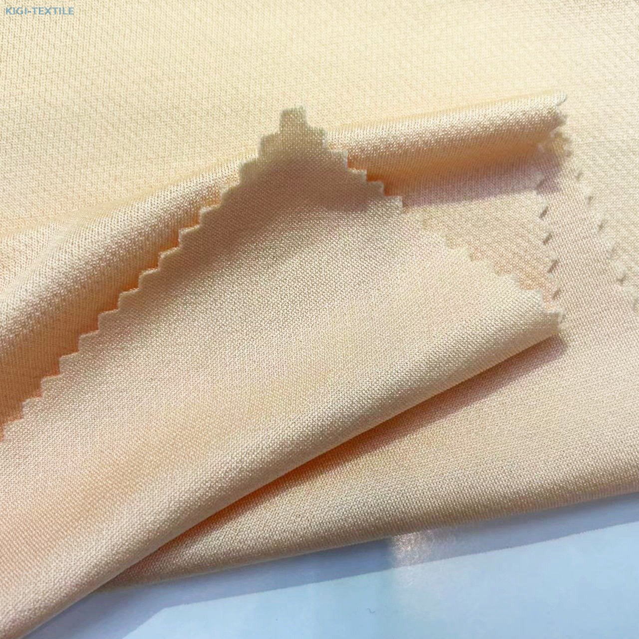 PLA Bird-Eye Mesh Knit Fabric Skin-Friendly Anti-Bacterial Biodegradable for Clothing 145gsm — product image 3