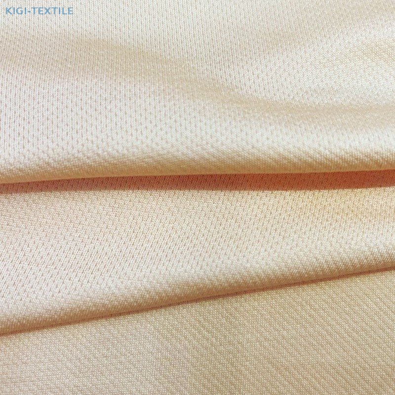 PLA Bird-Eye Mesh Knit Fabric Skin-Friendly Anti-Bacterial Biodegradable for Clothing 145gsm — product image 2
