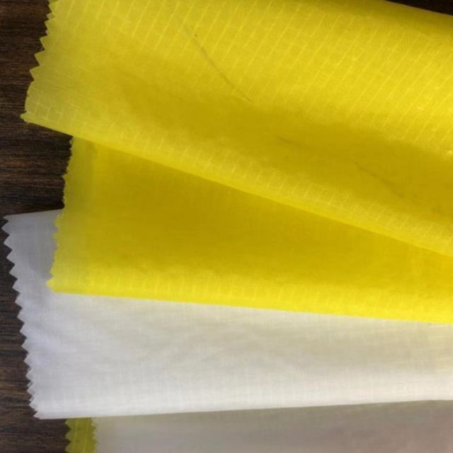30D N66 Recycled Nylon 4mm Grid Ripstop Taffeta with Double-Side Silicone Oil Coating 43gsm — product image 3