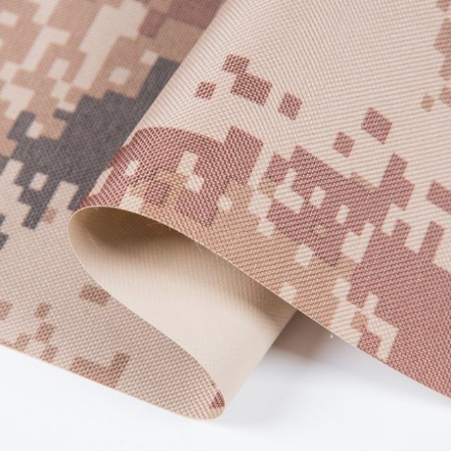 600D Recycled Polyester Oxford Camouflage Printed Coated Fabric 215gsm — product image 3